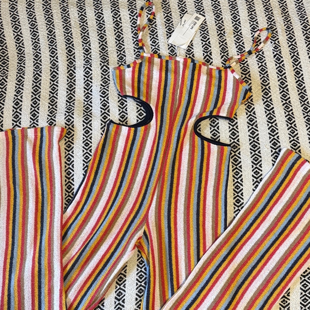 Zara Multicolor Striped Kids Bodysuit